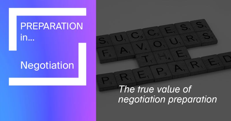 true value of negotiation process