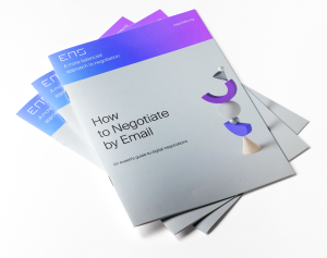How to negotiate by email ebook